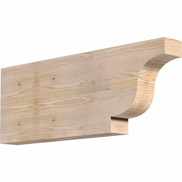 Ekena Millwork Newport Smooth Rafter Tail, Douglas Fir, 3 1/2"W x 12"H x 32"L RFT04X12X32NEW00SDF - main